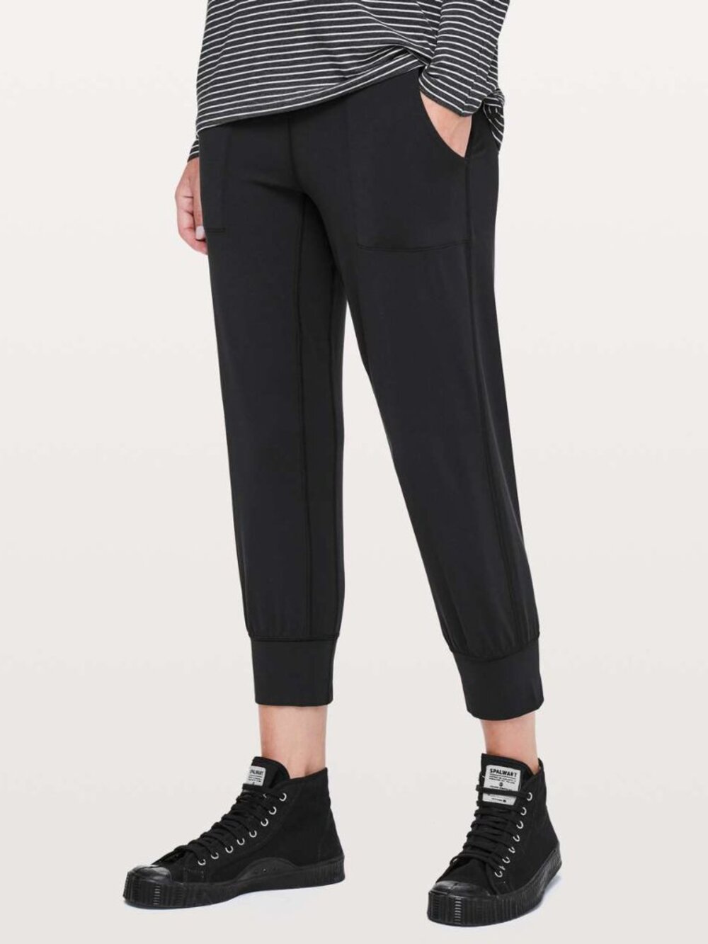 Lululemon Align Jogger Crop Pants Black 12